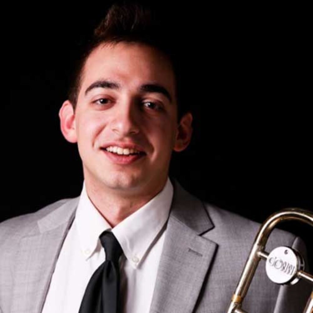 Anders Azzopardi, Trombone, Low Brass Instructor at Mint Music